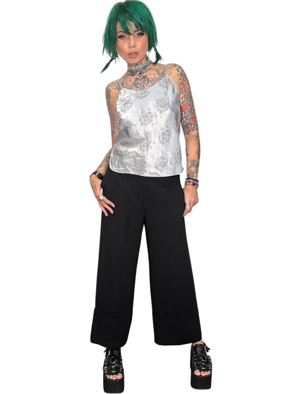 J. Crew Corporate goth pants